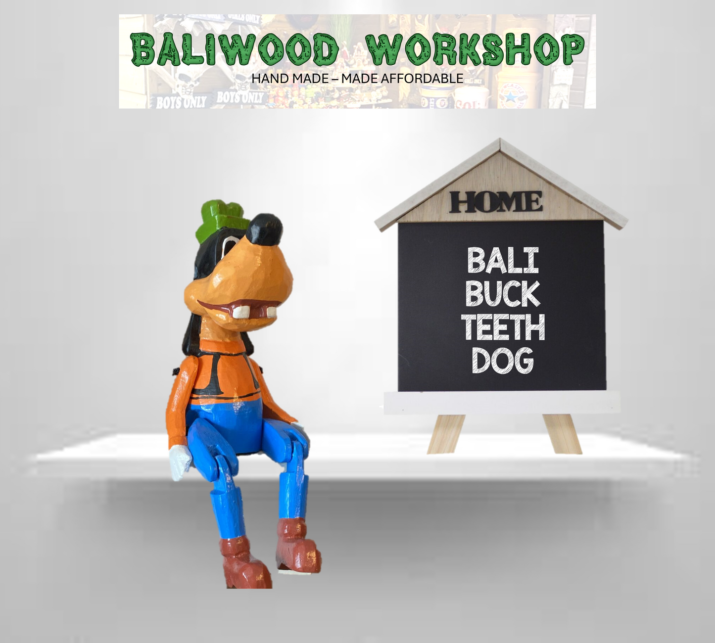 BaliWood Sitting Puppets 25cm - Hero Characters