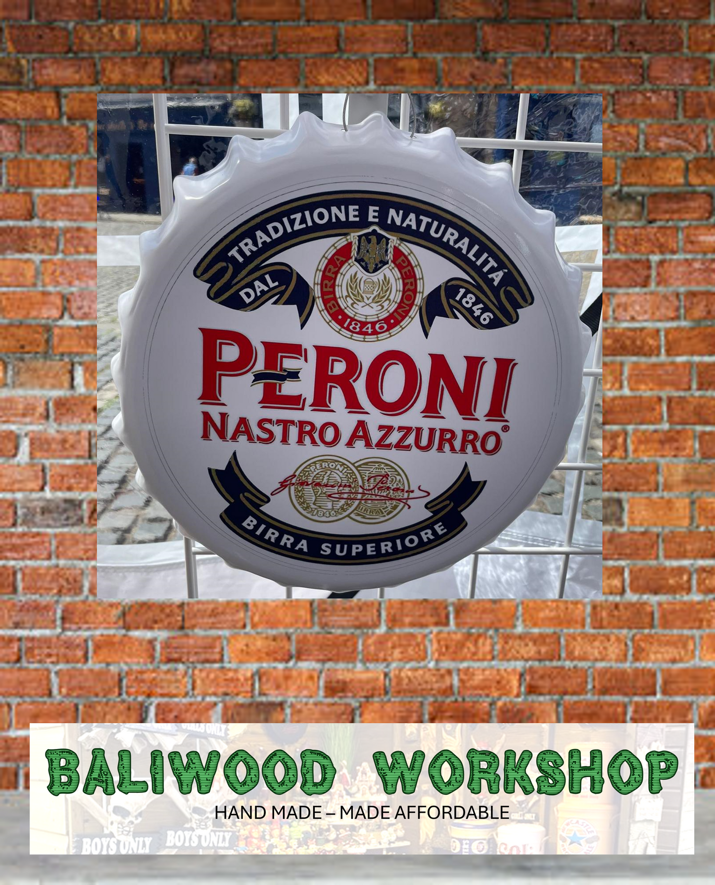 Branded Large Bottle Tops