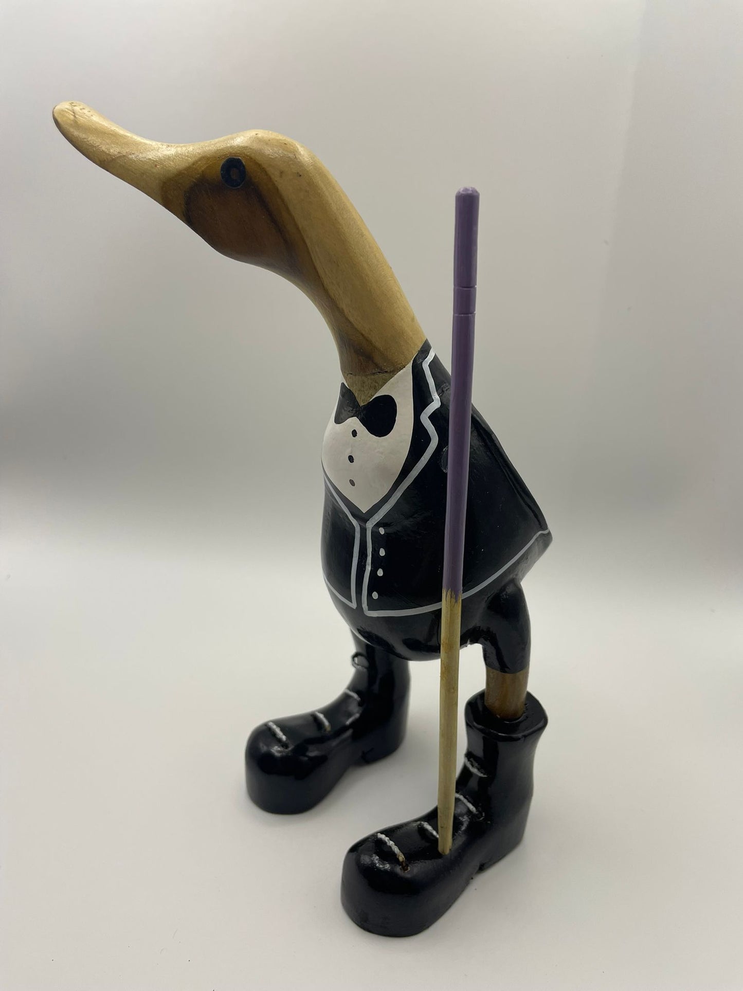 Wooden Duck Character Medium (Approx 27cm - 29cm) - Snooker