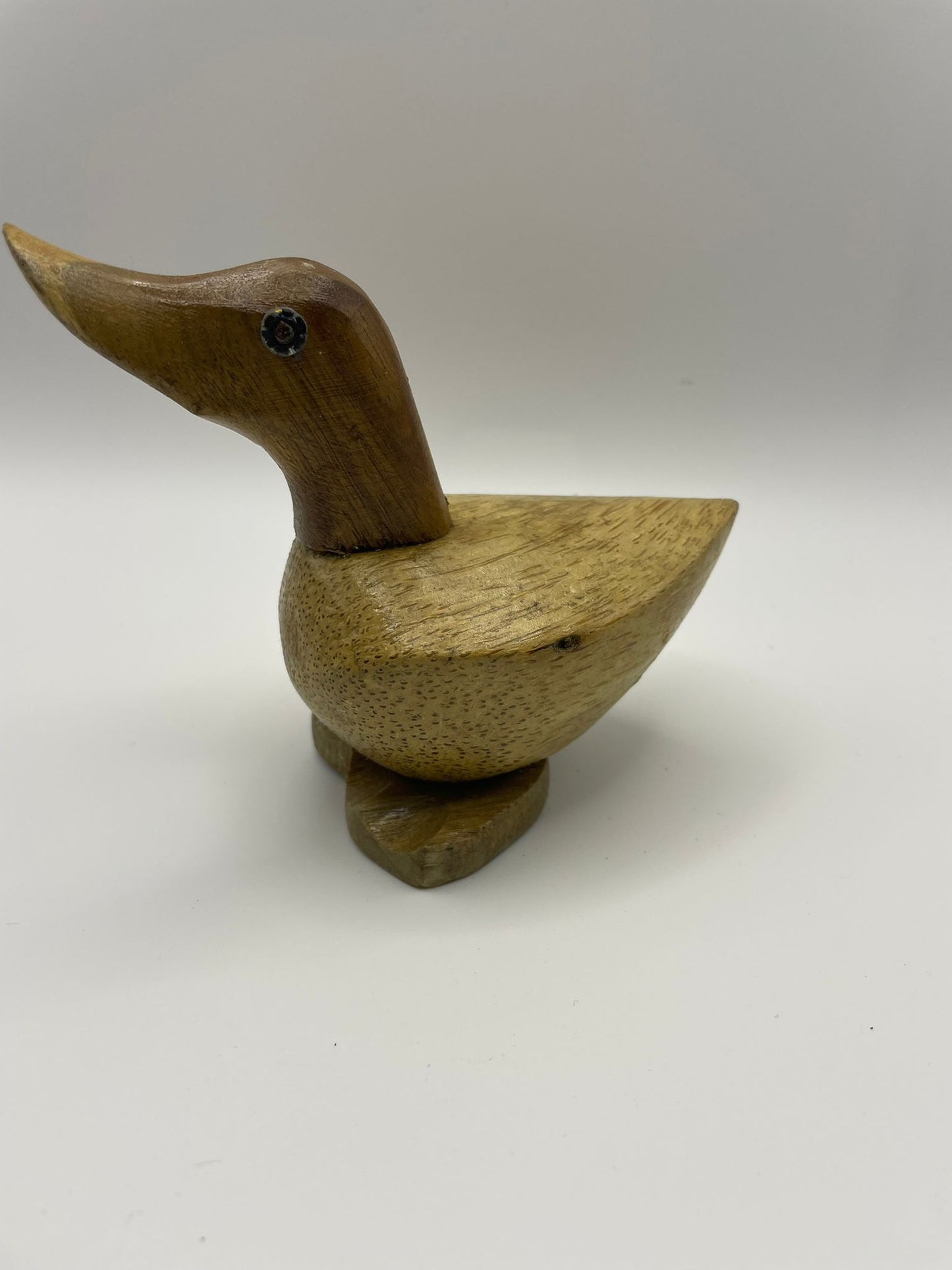 Wooden Duck with Boots (Approx 10cm)