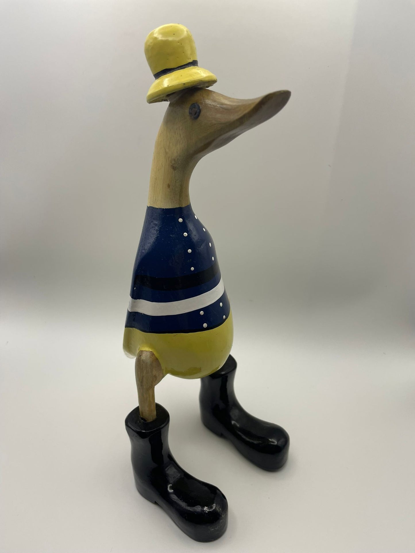 Wooden Duck Character Medium (Approx 27cm - 29cm) - Top Hat, Teacher, Graduite, Fire Fighter, Nurse