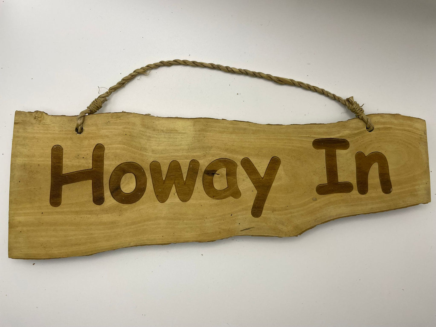 Coffee Wood Plaques - Geordie Slang