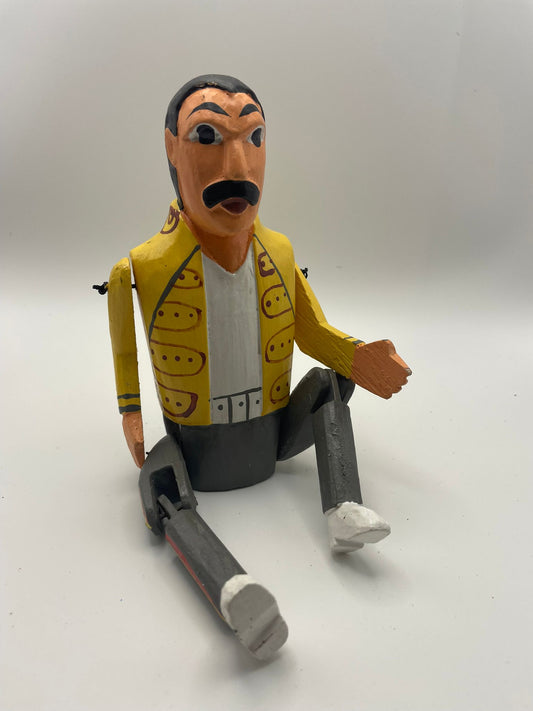 BaliWood Sitting Puppets 25cm - Bali Freddie Mercury