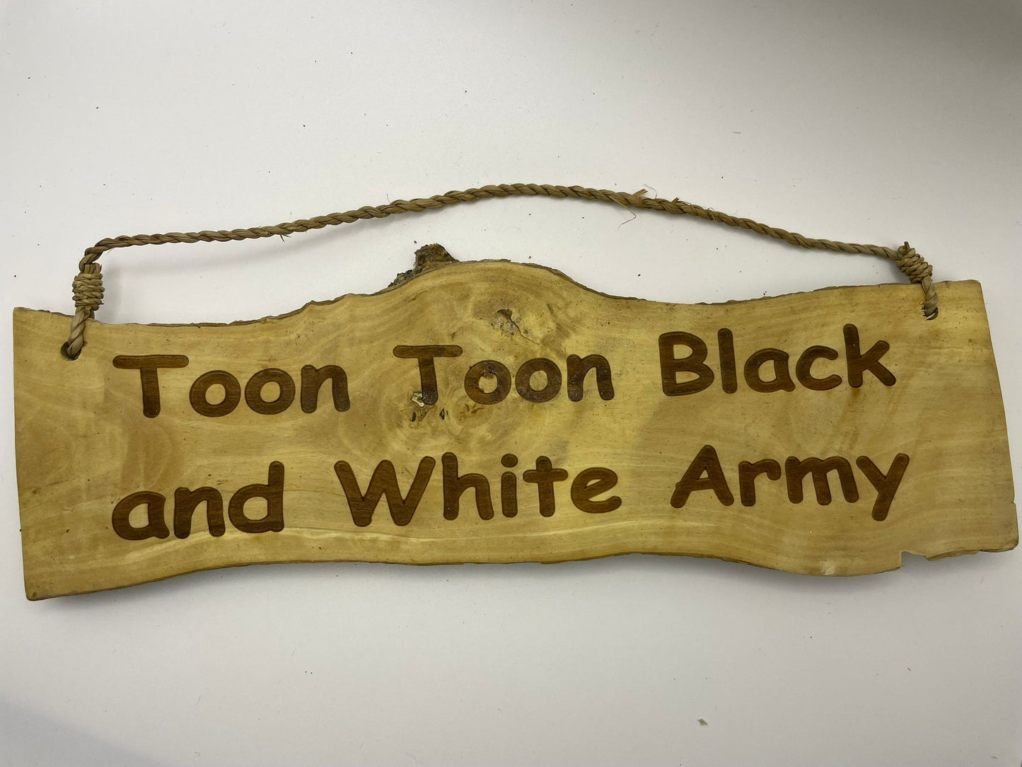 Coffee Wood Plaques - Geordie Slang