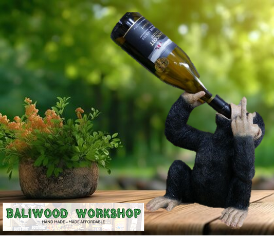Cheeky Monkey Resin Bottle Holders
