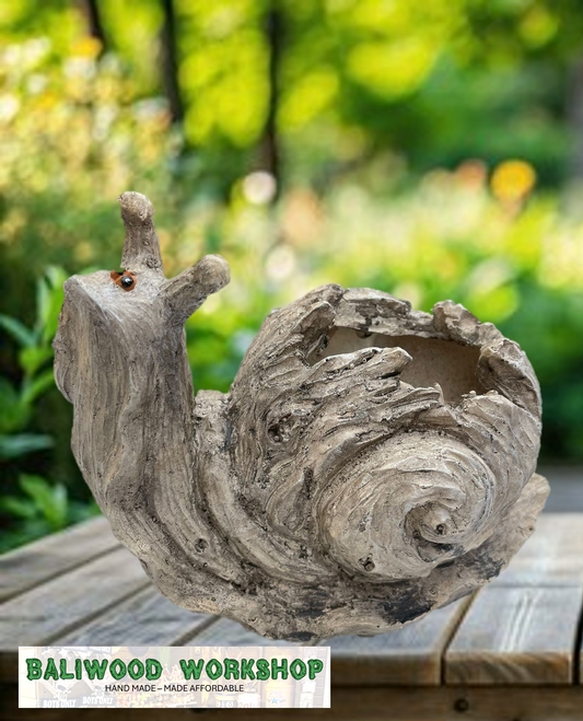 Resin Snail Planter