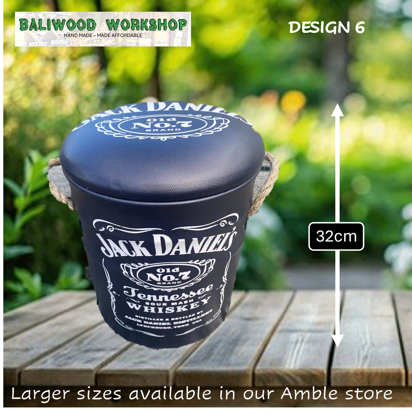 Storage Seats/ Stools / Ice Buckets - 28cm x 28cm x 32cm