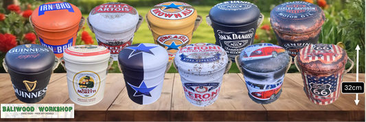 Storage Seats/ Stools / Ice Buckets - 28cm x 28cm x 32cm
