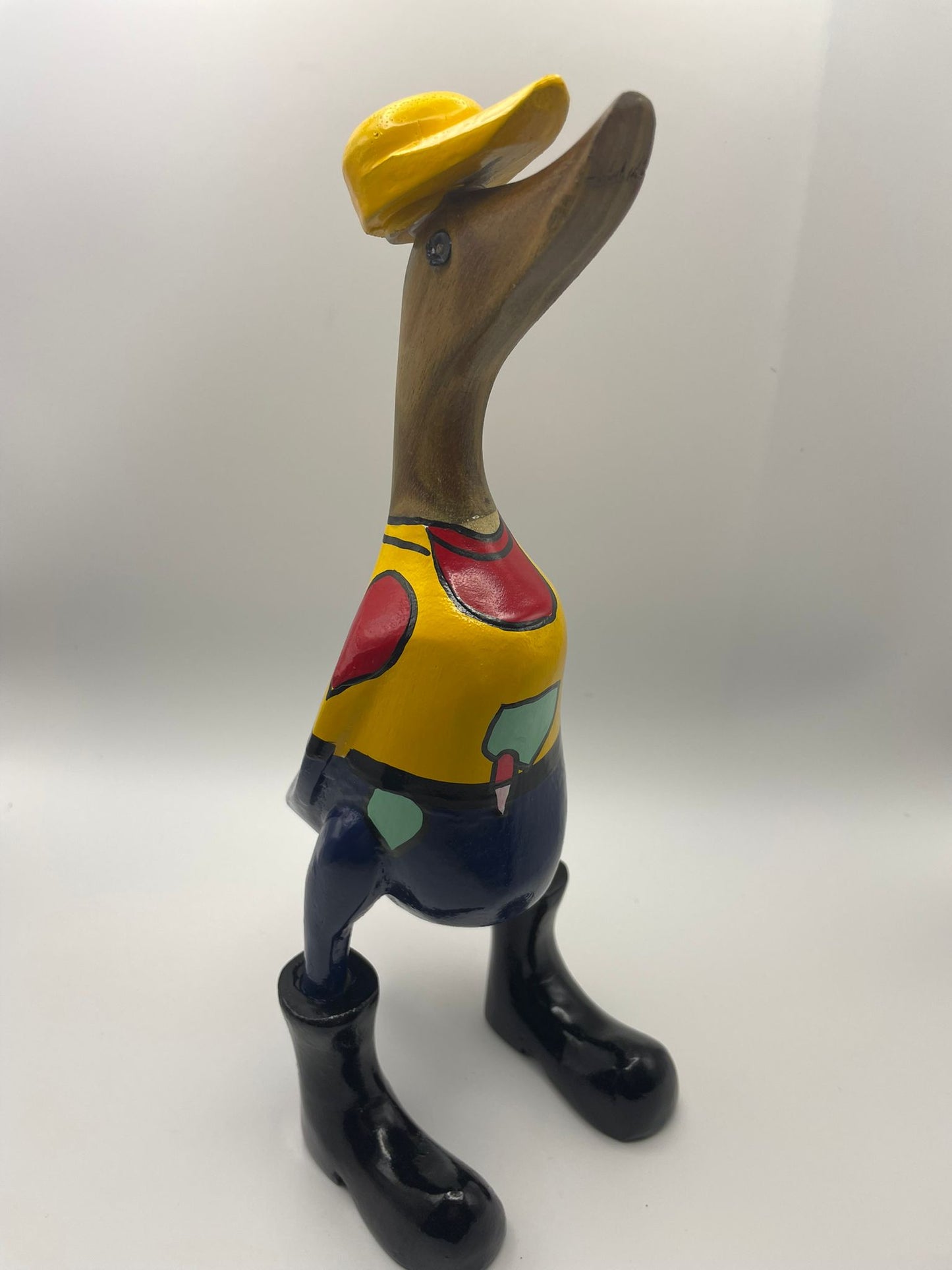 Wooden Duck Character Medium (Approx 27cm - 29cm) - Care Taker