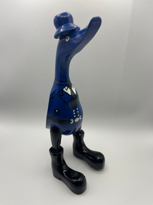 Wooden Duck Police Constable 1 Medium (Approx 27cm - 29cm)