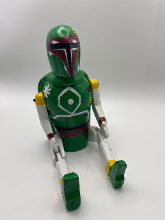 BaliWood Sitting Puppets 25cm - Bali Boba Fett
