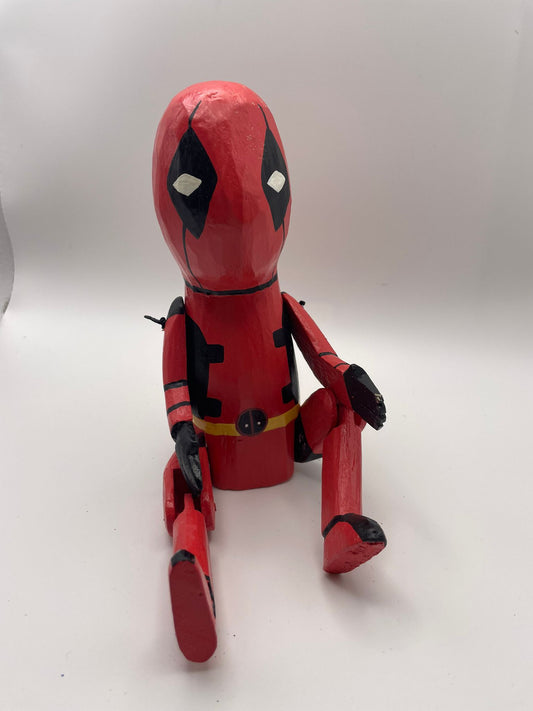 BaliWood Sitting Puppets 25cm - Bali Deadpool