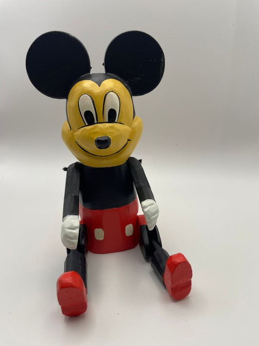 BaliWood Sitting Puppets 25cm - Bali Mickey Mouse
