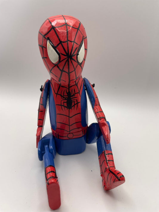 BaliWood Sitting Puppets 25cm - Bali Spiderman