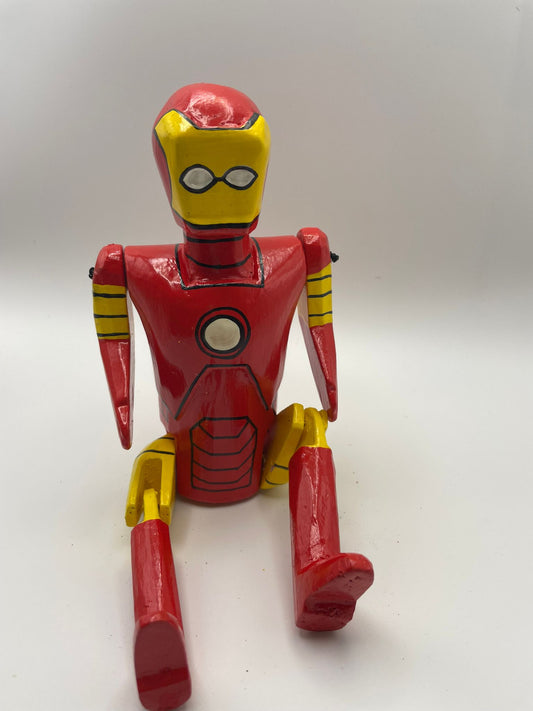BaliWood Sitting Puppets 25cm - Bali Iron Man