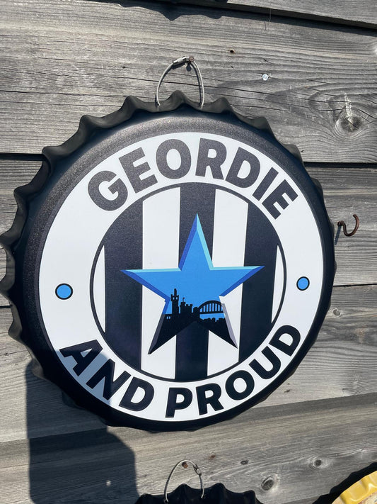 Geordie And Proud - Toon Army Large Bottle Top
