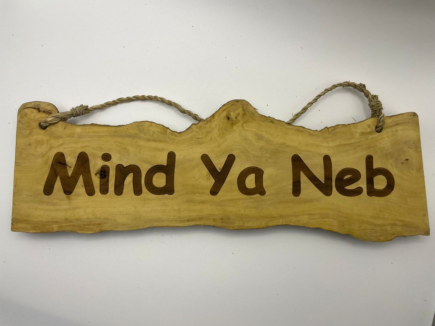 Coffee Wood Plaques - Geordie Slang